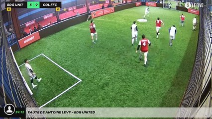 Faute de Antoine LEVY - BDG UNITED
