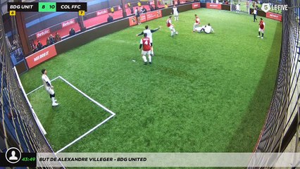 But de Alexandre Villeger - BDG UNITED