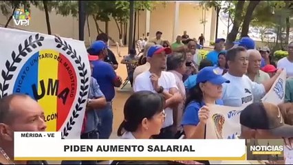 Protestas de los maestros en gran parte de Venezuela