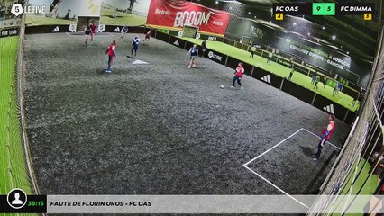 Faute de Florin Oros - FC OAS