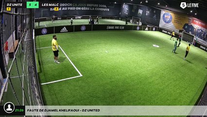 Faute de Djamel KHELIFAOUI - DZ United