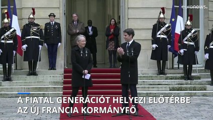 Kiemelten fogja kezelni a fiatal generációt- ígérte az új francia miniszterelnök