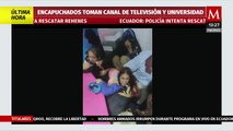 Difunden video de estudiantes rehenes de la Universidad de Guayaquil, en Ecuador