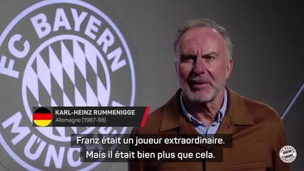 Décès de Beckenbauer - Rumenigge : "Une personne formidable qui respectait les gens"