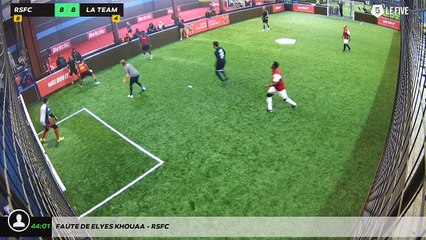 Faute de Elyes KHOUAA - RSFC