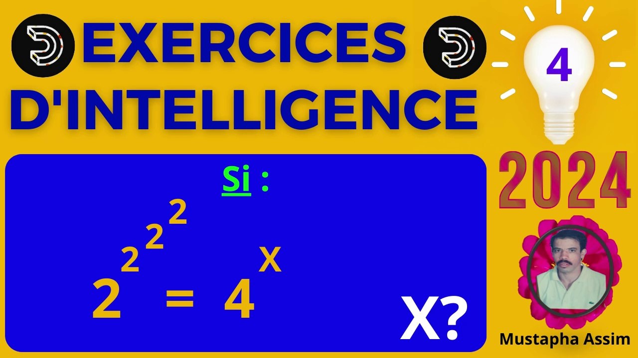 Exercices d'intelligence-Exercice-4