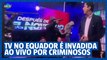 TV no Equador é invadida por criminosos armados