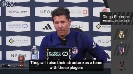 Simeone expecting a 'raised' Real Madrid from their LaLiga victory