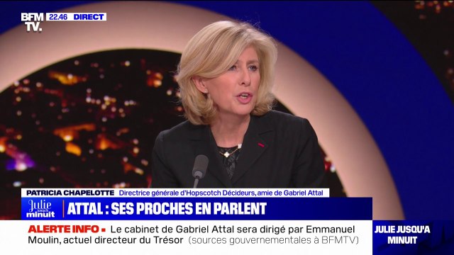 Il a un sens inné de la communication et de la politique : Patricia Chapelotte, directrice générale d'Hopscotch Décideurs et amie de Gabriel Attal, évoque l'ascension du nouveau Premier ministre
