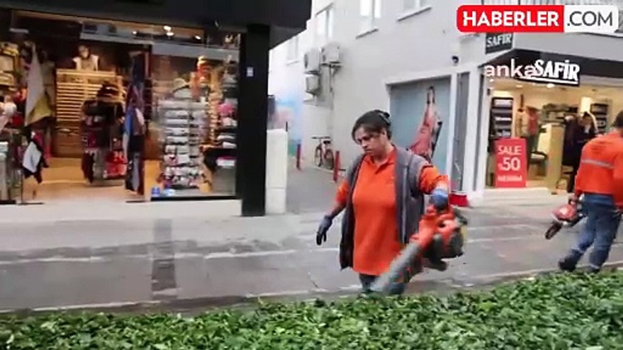 Marmaris Belediyesi Park ve Bahçeler Ekipleri Budama Çalışmalarına Devam Ediyor