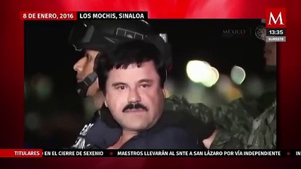 'El Chapo' Guzmán, a 8 años de su última detención