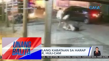 Rambol ng ilang kabataan sa harap ng isang bar, huli-cam | UB