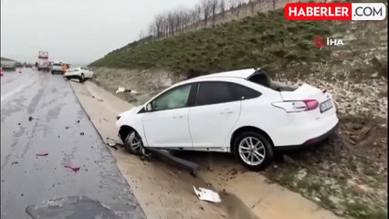 Balıkesir'de zincirleme kaza: 1 ölü, 4 yaralı