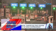 Ilang motorista, pabor na pag-isahin ang RFID para sa mga expressway | UB