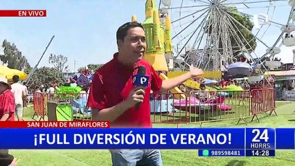 Abre sus puertas el parque de diversiones más grande de Lima Sur