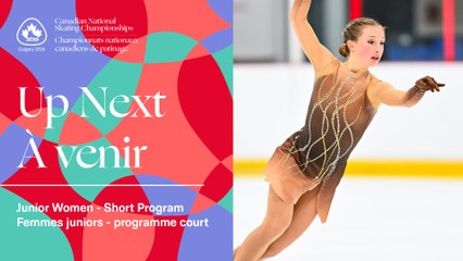 FEMMES JUNIOR PROGRAMME COURT - CHAMPIONNATS NATIONAUX CANADIENS DE PATINAGE 2024 (3)