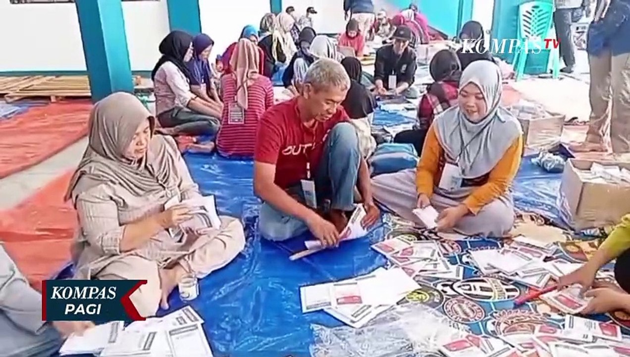 KPU Garut Temukan 15.000 Lebih Surat Suara Rusak