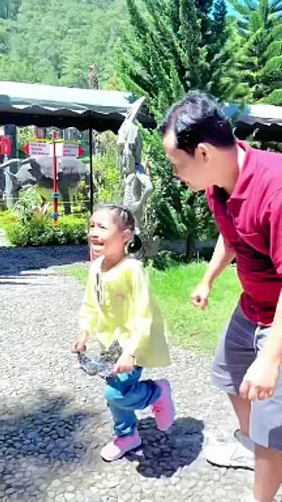 Kerjain bocil hantu menyeramkan si bocil lari ketakutan #bocill #prank #hantu #serem #funny #viral