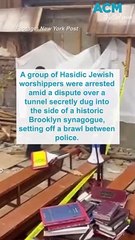 Secret tunnels found under New York City synagogue