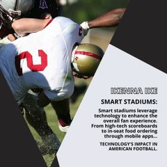 | IKENNA IKE | TECHNOLOGY’S IMPACT IN AMERICAN FOOTBALL: DATA ANALYTICS (PART 3) (@IKENNAIKE)