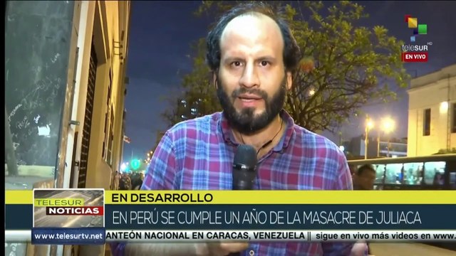 Perú: Movimientos sociales exigen justicia tras cumplirse un año de masacre de Juliaca