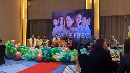 Jennylyn Mercado, Xian Lim, and other cast members of GMA-7's Love. Die. Repeat.