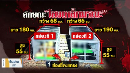 “บิ๊กจอนห์” หีบเหล็ก สารภาพทำคนเดียวตั้งใจฆ่าพ่อ-น้องสาว | เนชั่นทันข่าวเช้า | 10 ม.ค. 67 | PART 4