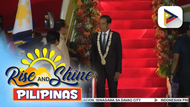 Indonesian Pres. Joko Widodo, dumating na sa bansa nitong Martes ng gabi