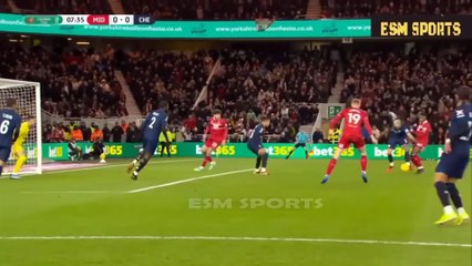 Middlesbrough v Chelsea 1-0 Highlights_Carabao Cup Semi-Final 2024