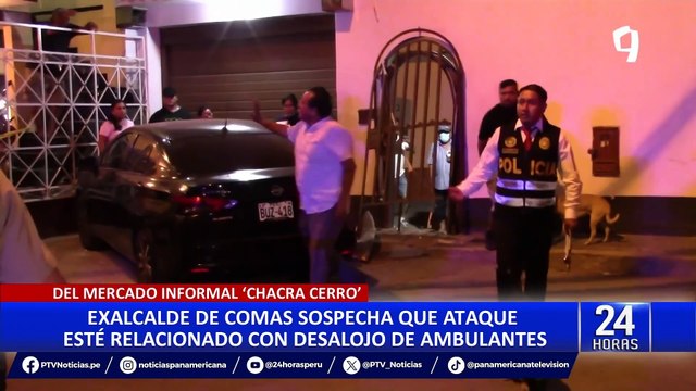 Comas: explosión en la casa de exalcalde dejó herido a personal de caseta de seguridad