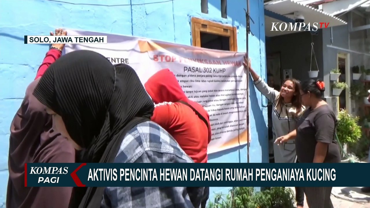 Aktivis Pecinta Hewan Datangi Rumah Pelaku Peng...