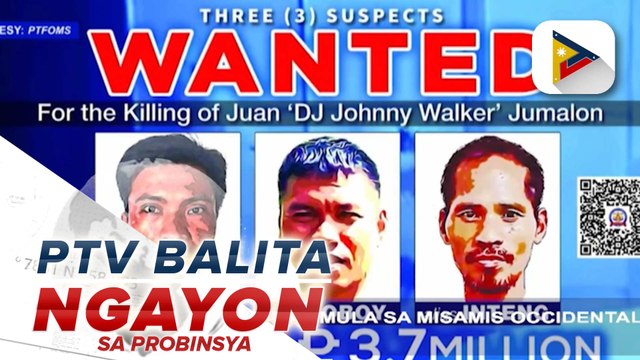 Larawan ng mga suspek sa pagbaril sa broadcaster na si DJ Johnny Walker sa Misamis Occidental, inilabas na