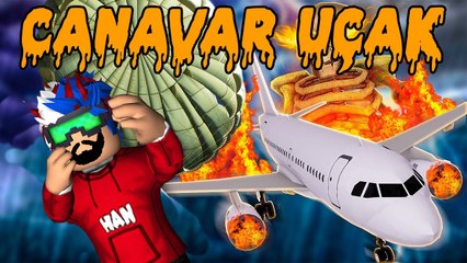 UÇAĞA CANAVAR SALDIRDI | PİLOTU KATİLDEN KURTARMAK | ROBLOX AİRPLANE 3 | BUSE DUYGUHAN KANAL TEO
