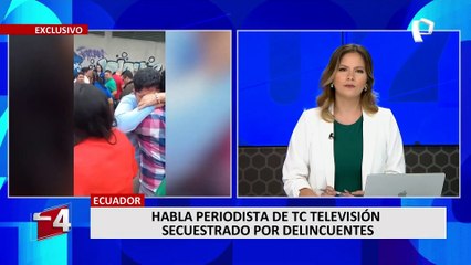 Ecuador: delincuentes buscaban sembrar el terror en la ciudadanía por medio de la tv nacional
