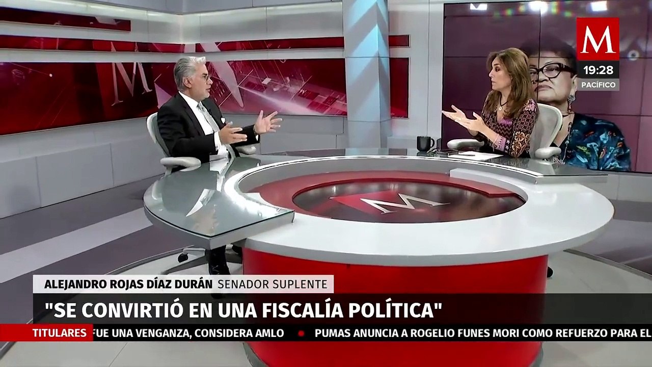 "La Fiscalía de la CdMx se convirtió en una Fiscalía política": Alejando Rojas Díaz Durán
