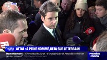 Pas-de-Calais: les images du premier déplacement de Gabriel Attal en tant que Premier ministre