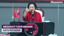 Megawati di HUT PDIP: Insya Allah Kita Akan Menang Satu Putaran