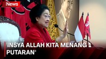 HUT ke-51 PDIP, Megawati Yakin Ganjar-Mahfud Menang 1 Putaran