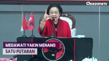 Megawati di HUT PDIP : Insya Allah Kita Akan Menang Satu Putaran