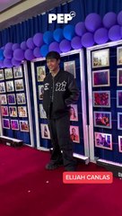Elijah Canlas at the 'Senior High' Finale mediacon red carpet #PEP #shorts