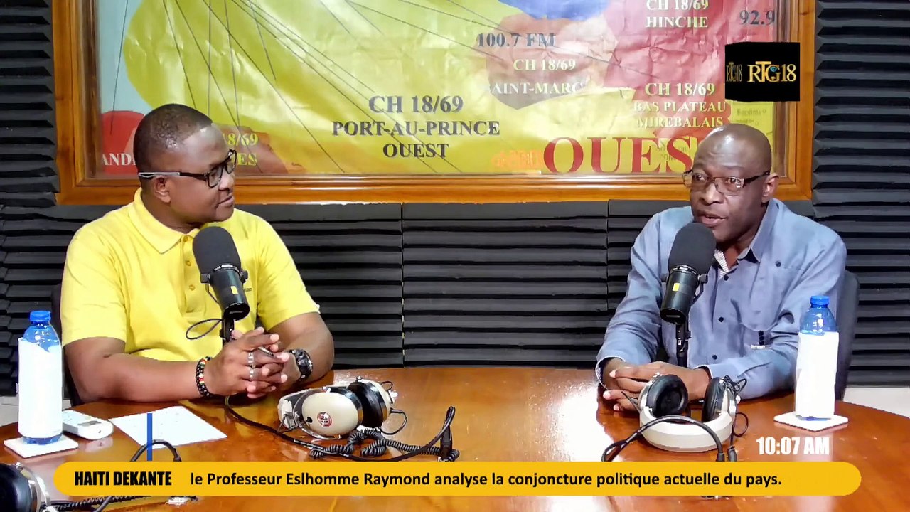 #HAITI|DEKANTE| Eslhomme Raymond,Dirigeant de "Debout Citoyens"