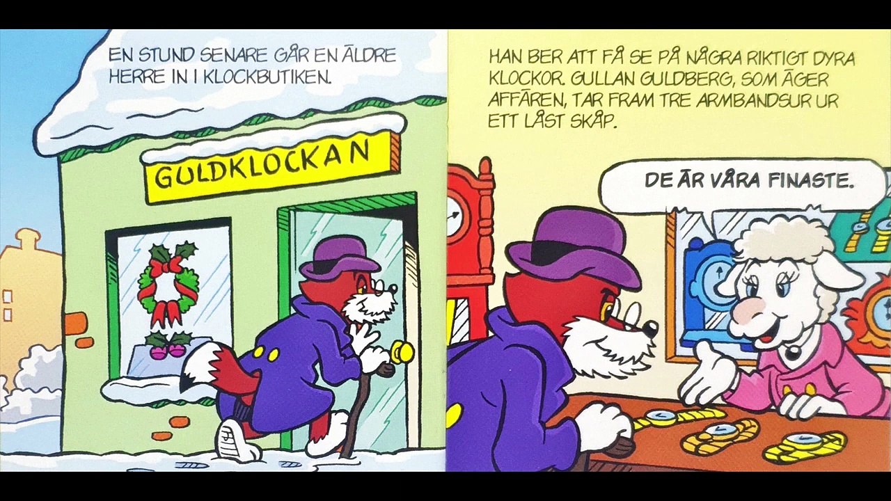Bamse Klocktjuv i juletid
