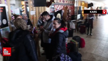 Sarıkamış Kayak Merkezi tatilcilerin gözdesi oldu