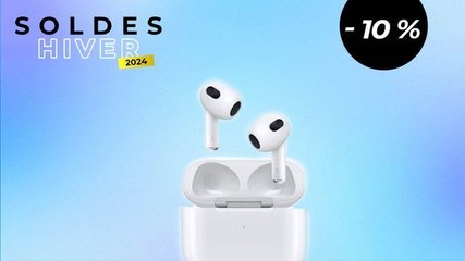 "Offre exceptionnelle : des AirPods 3 à prix réduit lors des soldes d'hiver 2024 !