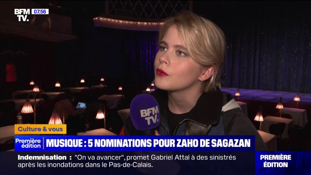 Victoires de la musique: Zaho de Sagazan ravie de ses 5 nominations