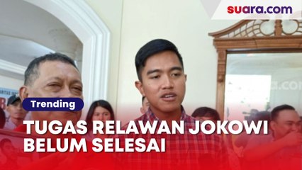 Sebut Tugas Relawan Jokowi Belum Selesai, Kaesang: Kita Harus Menangkan Prabowo-Gibran Satu Putaran!