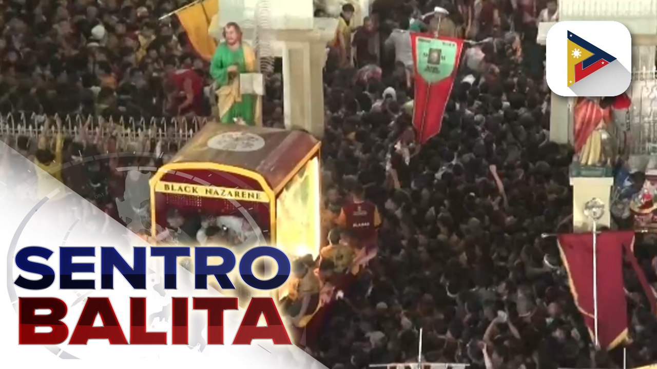 #Traslacion2024, gumawa ng bagong kasaysayan matapos makabalik sa Quiapo Church ang Itim na Nazareno sa loob ng 15 oras