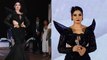 Raveena Tandon Black Black Shimmery Mermaid Gown Look Full Video, Public Reaction Viral.
