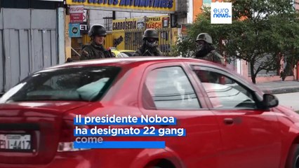 Ecuador, accuse di terrorismo alle gang dopo l'evasione di due boss della droga