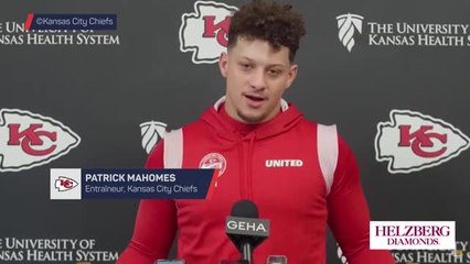 Chiefs - Mahomes : “Quoi de mieux que de jouer les playoffs en janvier à l’Arrowhead Stadium...”